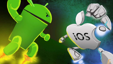 Battle of the Titans Android vs iOS
